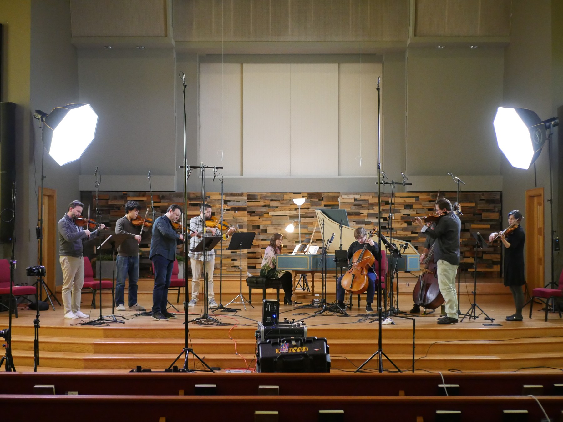 COmpass REsonance with Vadim Gluzman during the recording sessions